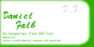 daniel falb business card